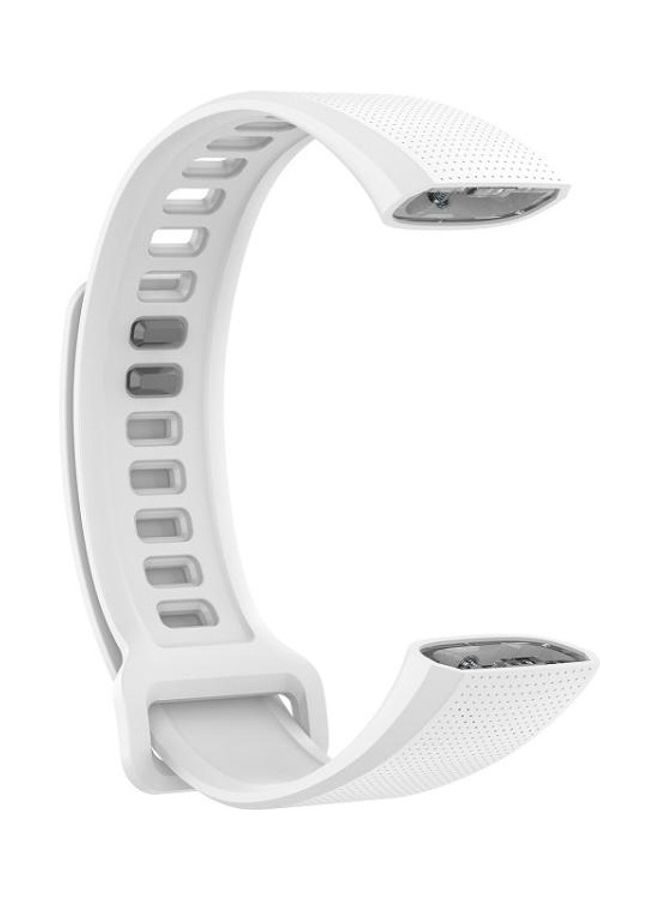 BGM Replacement Bracelet Silicone Watchband For Huawei Band 2 Pro/Band 2/ ERS-B19/ERS-B29 Sports With Screwdriver White  - Image 4