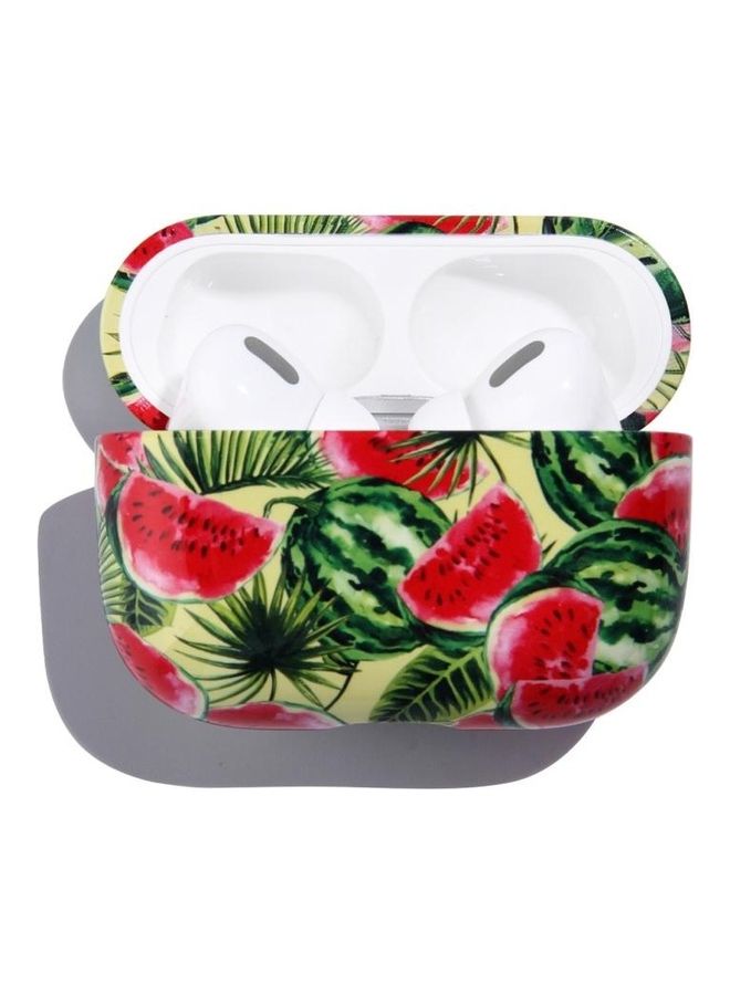 BGM Fruit Pattern Anti-fall Wireless Earphone PC Protective Case For AirPods Pro Multicolour - Image 1