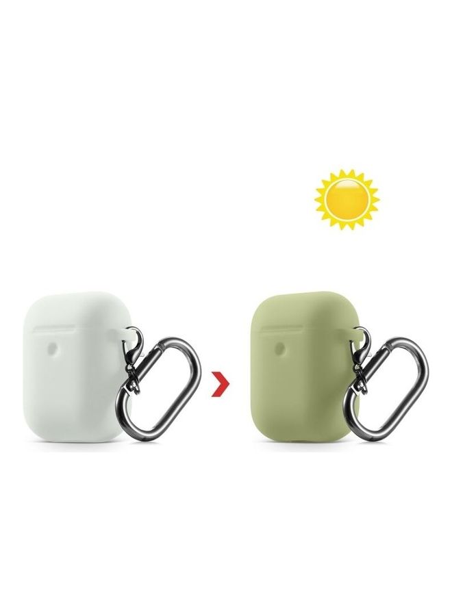 BGM Discoloration in Sun Silicone Protective Case Cover for AirPods 1/2 Clear - Image 1