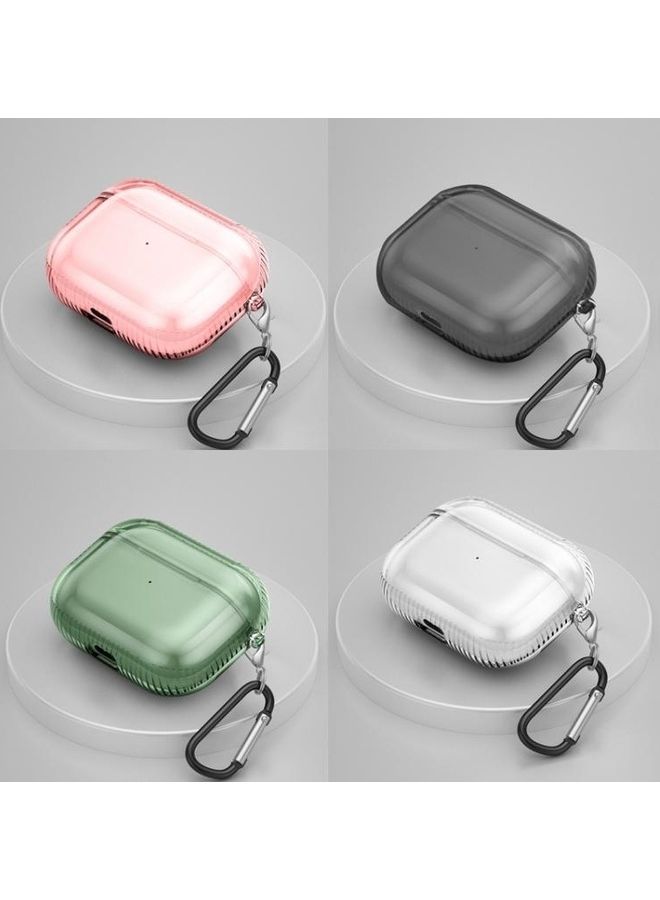 بي جي إم غطاء حماية شفاف لسماعات الأذن آيربودز برو من قطعتين شفاف - Image 2