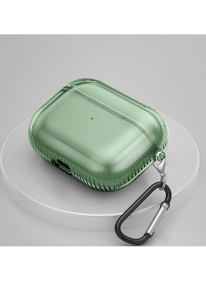 بي جي إم غطاء حماية شفاف لسماعات الأذن آيربودز برو من قطعتين شفاف - Image 1