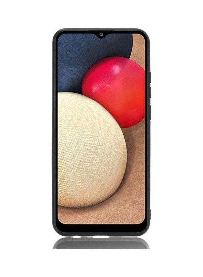 Amelia Stones Wall Pattern Protective Case Cover For Samsung Galaxy F02s Black - Image 2