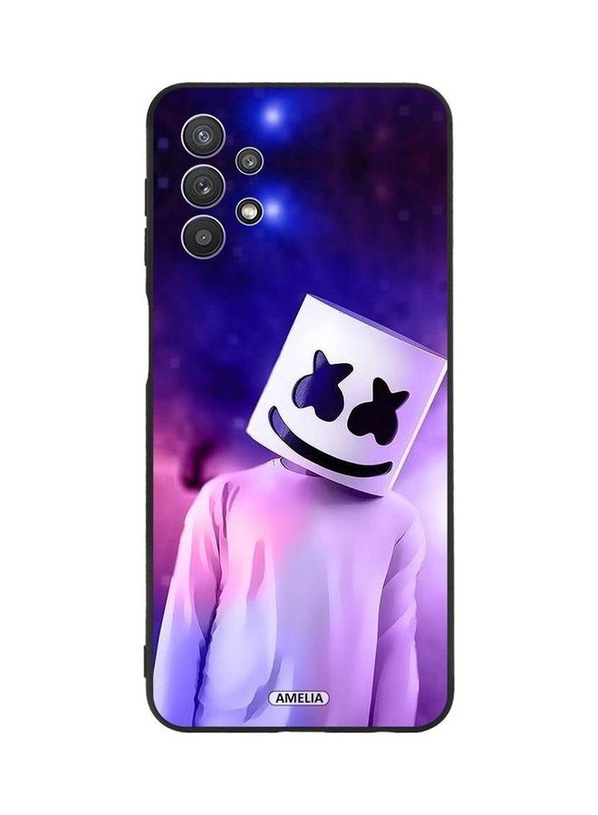 إميليا Protective Case Cover for Samsung Galaxy A32 5G Marshmello Head - Image 1
