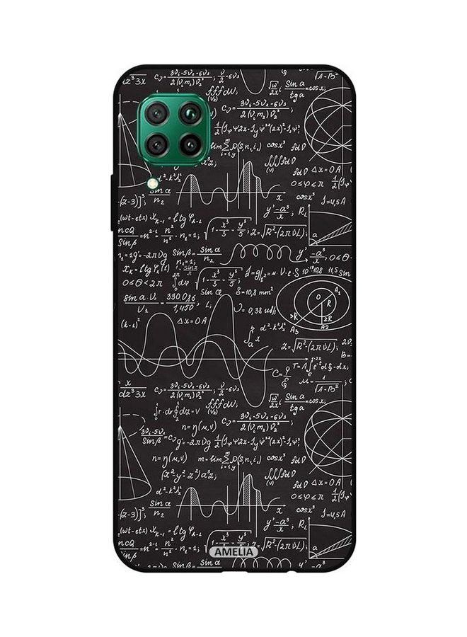 إميليا غطاء حماية واقي لهاتف هواوي P40 لايت 4G. معادلات رياضيات  - Image 1