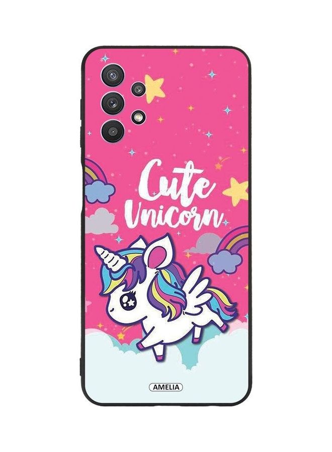 Amelia Protective Case Cover for Samsung Galaxy A32 5G Cute Unicorn Girl - Image 1