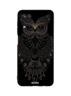 Protective Case For Samsung Galaxy A12/M12 Modern Flora Owl Art Multicolour