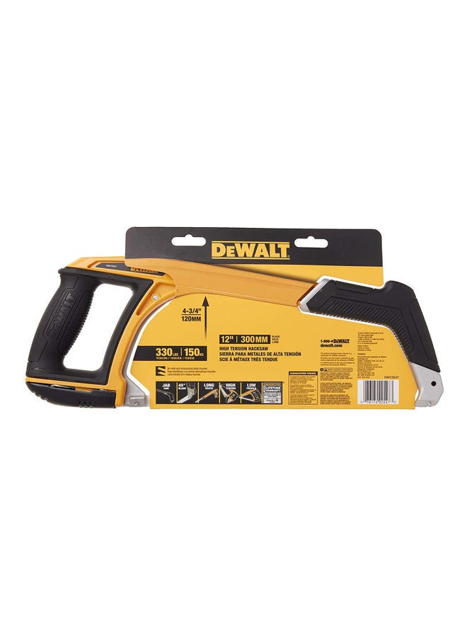 DEWALT 5-In-1 Hack Saw Yellow