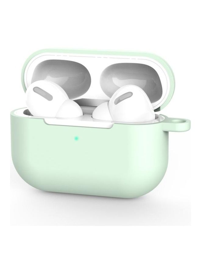 BGM - Protective Silicone Case With Lanyard Hole For Apple AirPods Pro 3 Green - Image 1