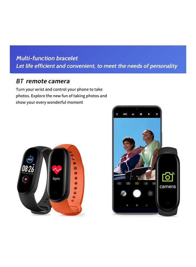 Smart Bracelet BT Intelligent Watch Red  - Image 5