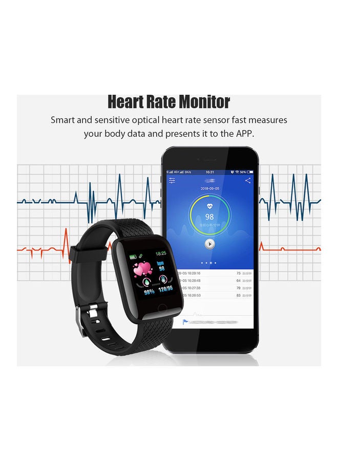 116Plus Bracelet Sports Fitness Wristband Red - Image 2