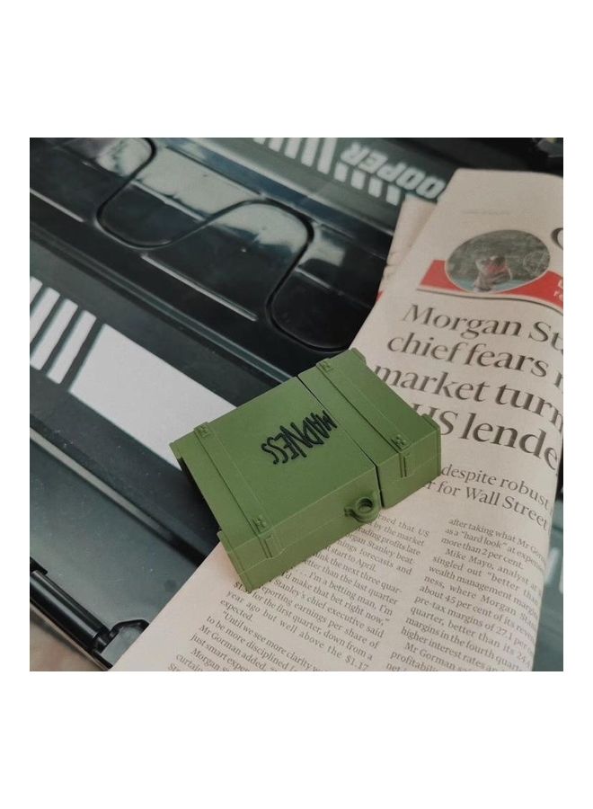 BGM - Silicone Wireless Earphones Case for Apple AirPods Green - Image 1