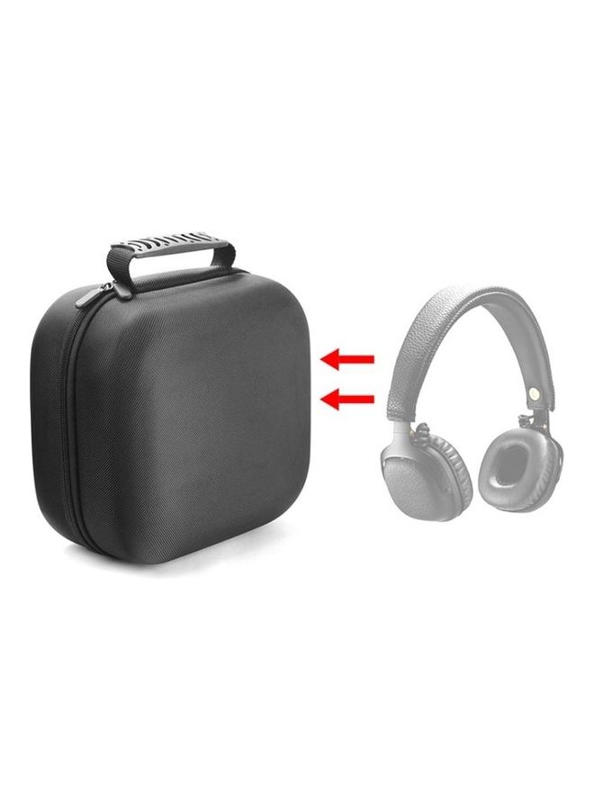 بي جي إم حقيبة حماية محمولة لتخزين سماعة الرأس مارشال ميد تعمل بتقنية البلوتوث أسود - Image 2