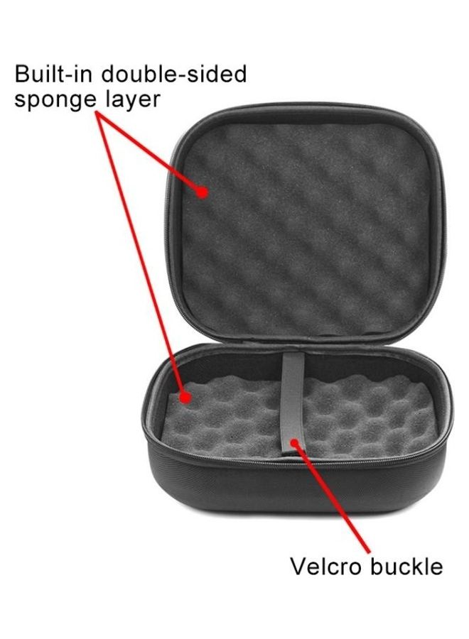 بي جي إم حقيبة حماية محمولة لتخزين سماعة الرأس مارشال ميد تعمل بتقنية البلوتوث أسود - Image 5