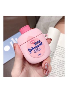 Wireless Bluetooth Headphone Protective Case For Apple AirPods 1/2 Pink