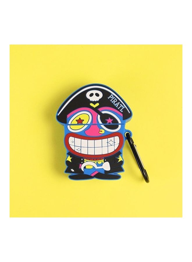 BGM Wireless Earphones Shockproof Pirate Silicone Protective Case for Apple AirPods 1/2 Multicolour - Image 1