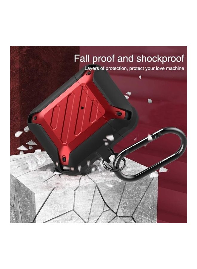 BGM Wireless Earphones Shockproof Bumblebee Twill Silicone Protective Case For AirPods 1/2 Black/Green - Image 3