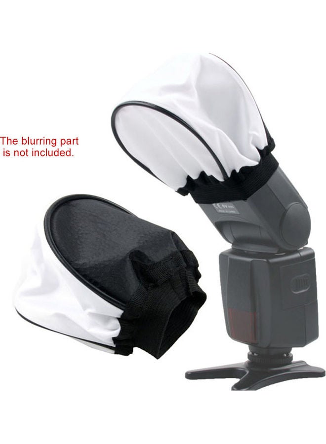 Generic - Universal Flash Bounce Diffuser Cloth Black/White - Image 1