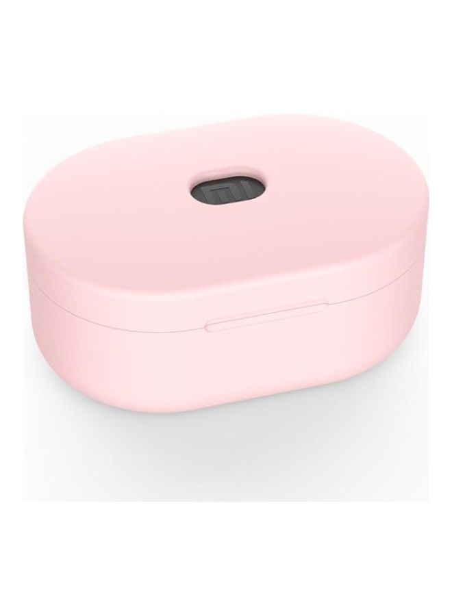 Silicone Charging Box Protective Case for Xiaomi Redmi AirDots/S/2 Pink
