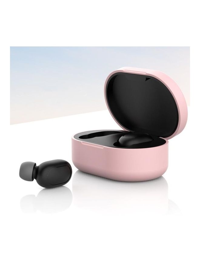Silicone Charging Box Protective Case for Xiaomi Redmi AirDots/S/2 Pink