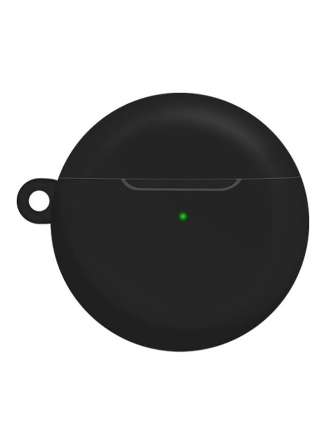 بي جي إم غطاء حماية واق مضاد للماء من السيليكون لسماعة الأذن اللاسلكية مع مشبك لسماعة هواوي فري بادز 4 أسود - Image 2