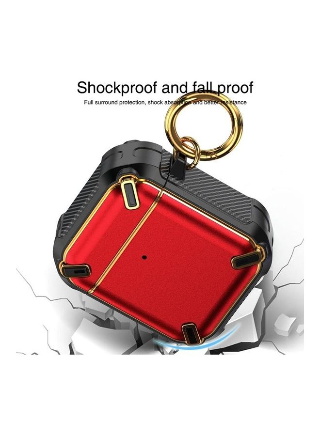 BGM Protective Shockproof Case For Apple AirPods 1/2 Grey/Black/Gold - Image 2