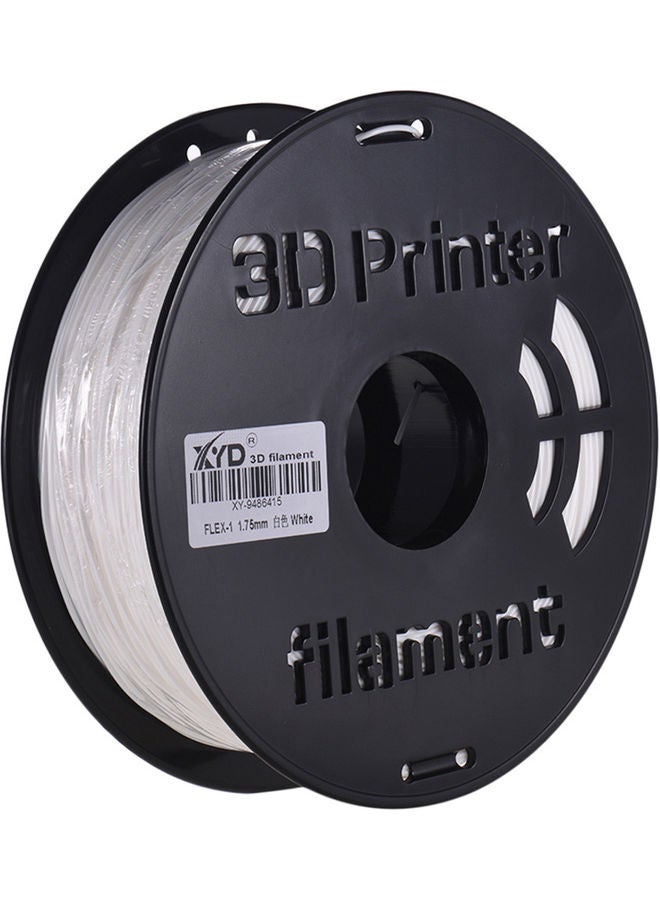 1.75mm Flexible TPU Filament For 3D Printer Drawing Pens White  - Image 2