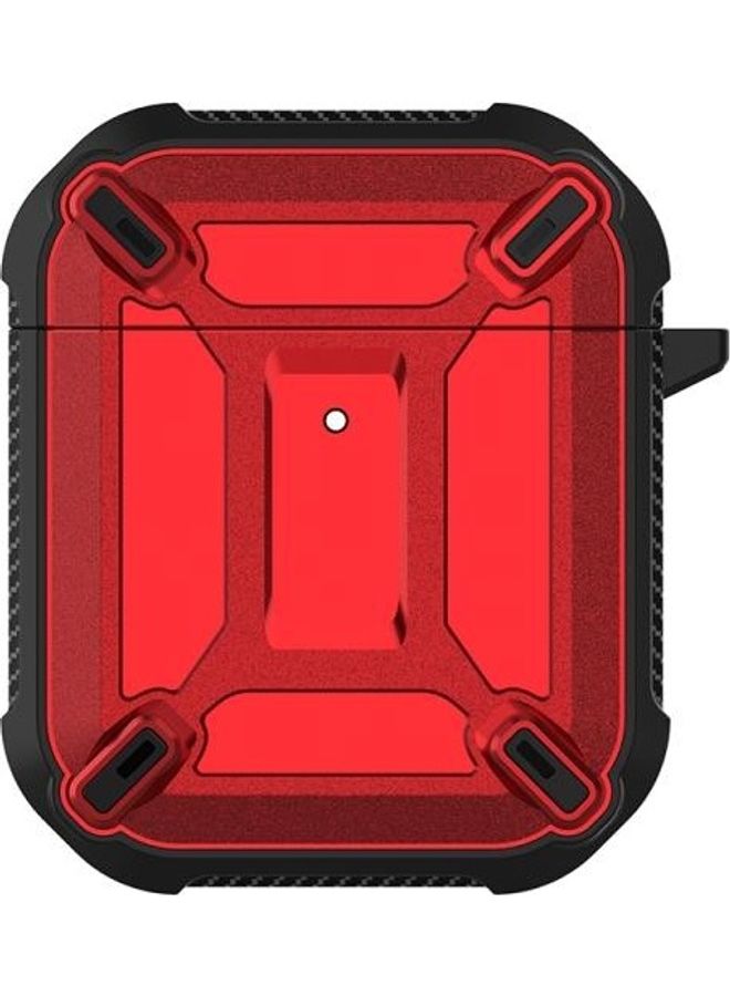 BGM Wireless Earphones Shockproof King Kong Armor Silicone Protective Case for AirPods 1/2 Golden/Black - Image 2