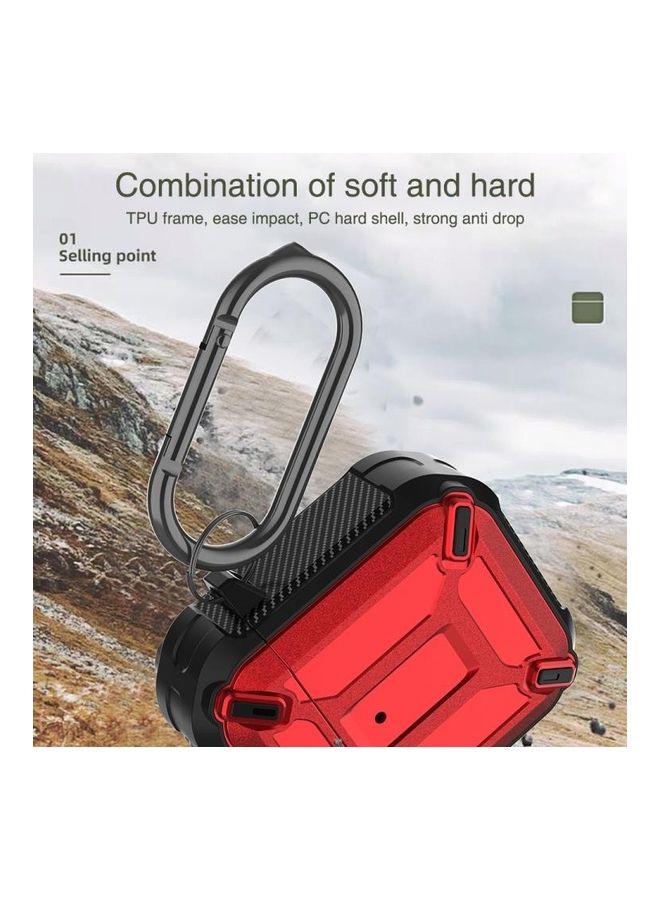 BGM Wireless Earphones Shockproof King Kong Armor Silicone Protective Case for AirPods 1/2 Golden/Black - Image 4