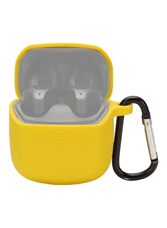 BGM Silicone Protective Case Cover For JBL Club Pro+ With Hook Yellow - Image 1