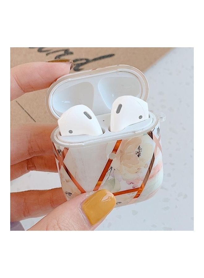 بي جي إم غطاء حماية واقي لسماعة الأذن بنمط غرز لسماعات آيربودز 1/2 بيربل فلاور - Image 3