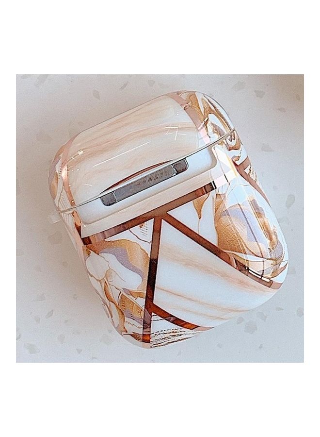 بي جي إم غطاء حماية واقي لسماعة الأذن بنمط غرز لسماعات آيربودز 1/2 بيربل فلاور - Image 4