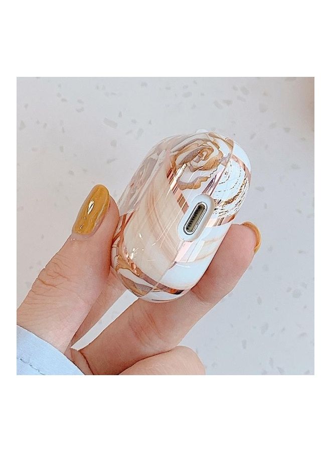 بي جي إم غطاء حماية واقي لسماعة الأذن بنمط غرز لسماعات آيربودز 1/2 بيربل فلاور - Image 5