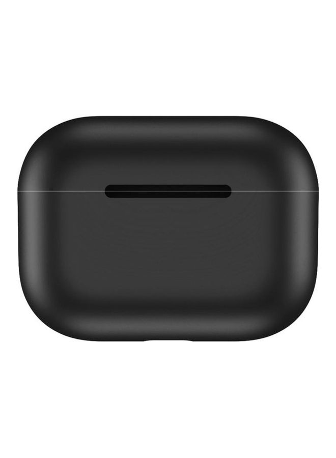 BGM Ultra-Thin Silicone Wireless Earphone Protective Case For Apple AirPods Pro Black - Image 1