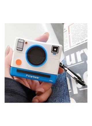 Camera Bluetooth Headphone Protective Case for Apple AirPods Pro Blue/White - v1631162016/N50684674A_1