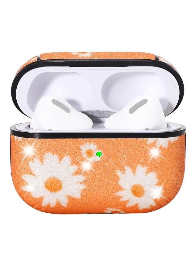 BGM Daisy Pattern Earphone Protective Case Orange - Image 4