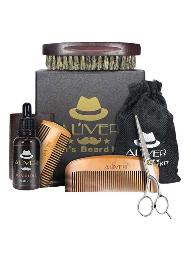 Beard Grooming And Trimming Kit Multicolour