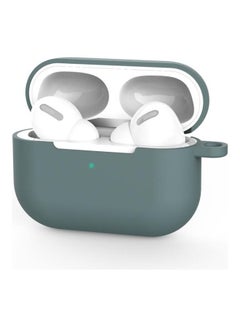 Silicone Protective Case With Lanyard Hole For AirPods Pro 3 Dark Green