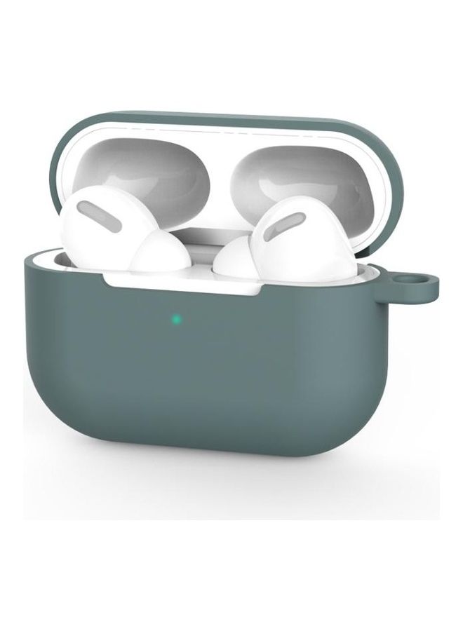 BGM - Silicone Protective Case With Lanyard Hole For AirPods Pro 3 Dark Green - Image 1