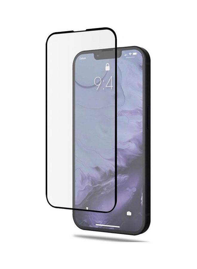 MARGOUN Grand Shieldz 3D Tempered Glass Screen Protector For Apple iPhone 13 mini Clear/Black - Image 3