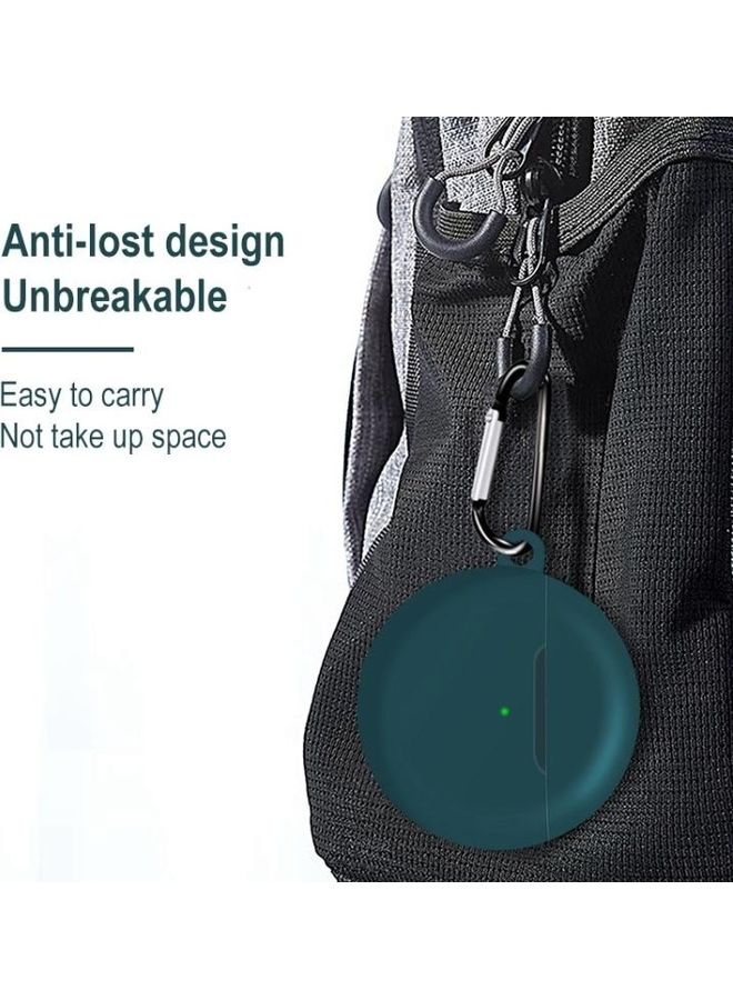 BGM Full Coverage Waterproof Silicone Wireless Earphone Protective Case with Hook Up for Huawei Freebuds 4 Red - Image 4