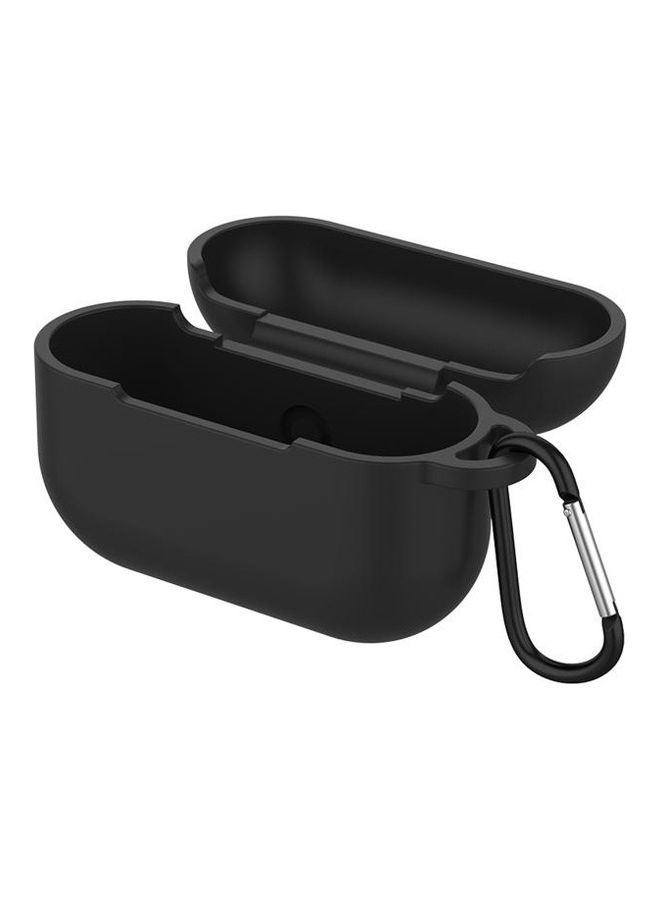 BGM - Silicone Earphone Protective Case For Apple AirPods 3 With Hook Black - Image 1