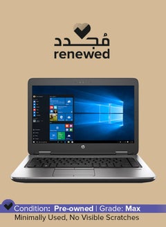 HP Renewed - ProBook 640 G2 (2016) With 14-Inch Touchscreen Display, Core i5 Processor/6th Gen/8GB RAM/256GB SSD/Intel Integrated Sharing Graphics Black  - Image 1