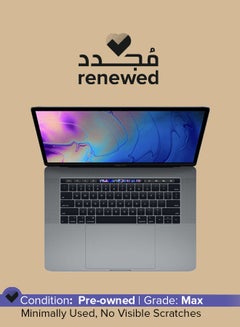 Renewed - Macbook Pro A1707 (2017) With 15-Inch Display,Intel Core i7 Processor/7th Gen/16GB RAM/512GB SSD/Intel Integrated HD Graphics Space Grey Space Grey