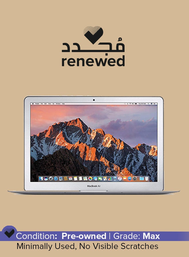 Apple - Renewed - Macbook Air A1466A (2017) With 13-Inch Display,Intel Core i5 Processor/5th Gen/8GB RAM/256GB SSD Storage/Intel HD Graphics English Silver - Image 1