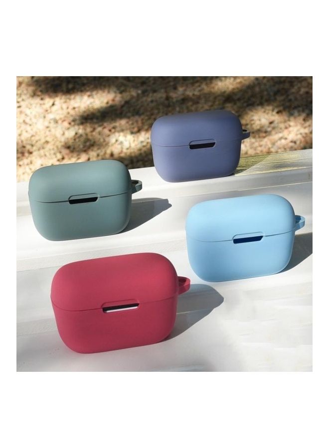 بي جي إم غطاء حماية واقي من السيليكون لسماعات الأذن التي تعمل بتقنية البلوتوث لجهاز إديفاير TWS2 أحمر - Image 4