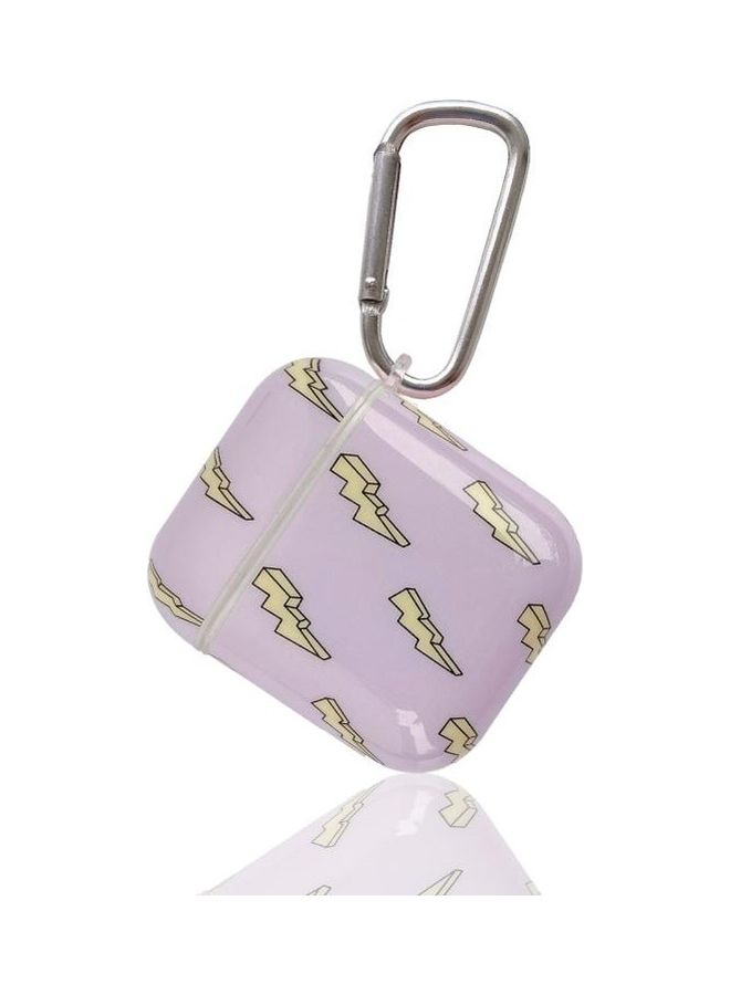 BGM Painted TPU Earphone Protective Case with Hook For AirPods 1/2 Multicolour - Image 3