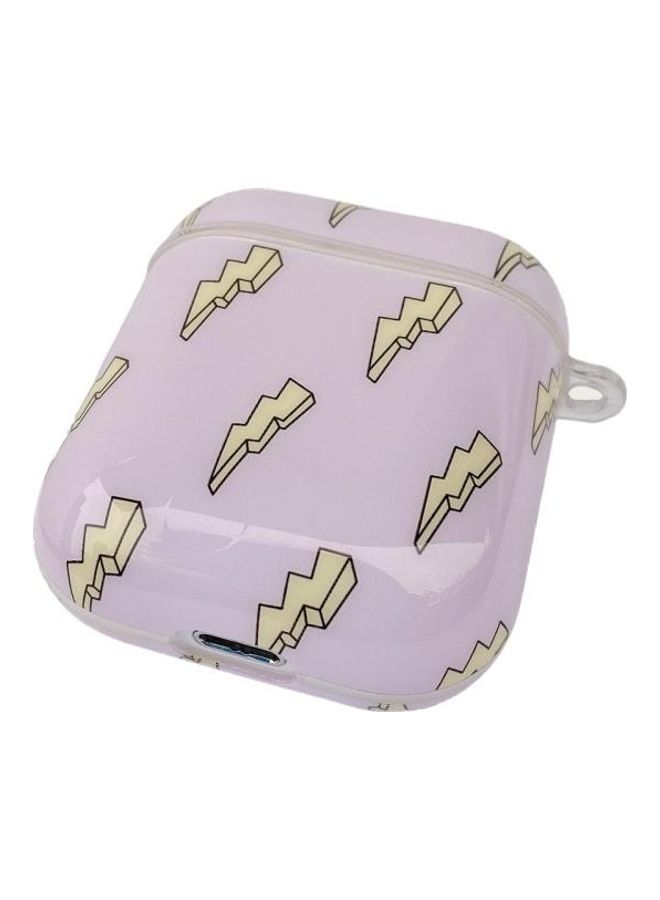 BGM Painted TPU Earphone Protective Case with Hook For AirPods 1/2 Multicolour - Image 4