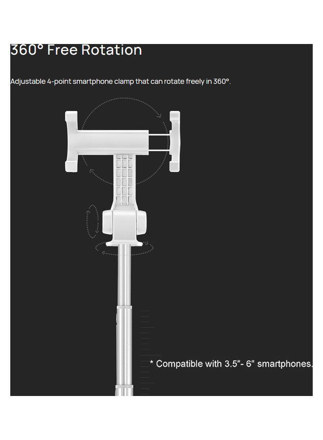 HUAWEI - Wireless Extendable Travel Tripod Selfie Stick Black - Image 1
