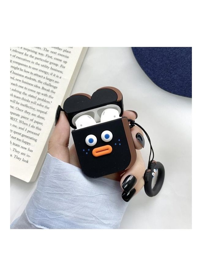 BGM Wireless Earphones Shockproof Bread Sausage Silicone Protective Case for Apple AirPods 1/2 Multicolour - Image 4