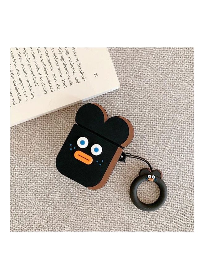 BGM Wireless Earphones Shockproof Bread Sausage Silicone Protective Case for Apple AirPods 1/2 Multicolour - Image 1